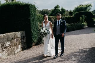 Image 6 of the wedding flowers for Amy & Ben's wedding at The Holford Estate
