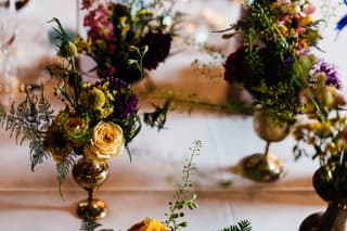 Image 11 of the wedding flowers for Beth & Kieran's wedding at Stock Farm