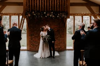 Image 3 of the wedding flowers for Bethan & Andrew's wedding at Oak Tree of Peover