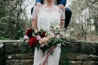 Image 12 of the wedding flowers for English Wilderness's wedding at 