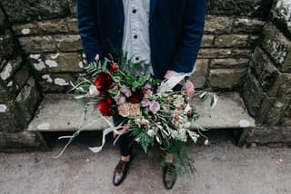 Image 13 of the wedding flowers for English Wilderness's wedding at 