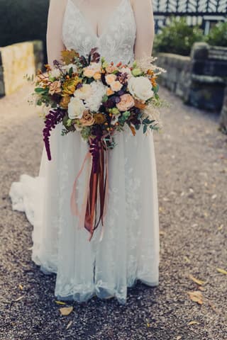 Image 9 of the wedding flowers for Hannah & Thomas's wedding at The Holford Estate