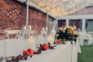 Image 18 of the wedding flowers for Hannah & Thomas's wedding at The Holford Estate