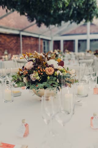 Image 19 of the wedding flowers for Hannah & Thomas's wedding at The Holford Estate