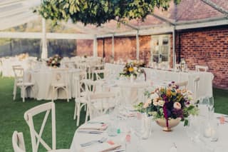 Image 20 of the wedding flowers for Hannah & Thomas's wedding at The Holford Estate