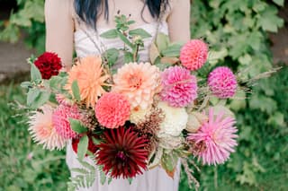 Image 16 of the wedding flowers for Just Dahlias's wedding at 