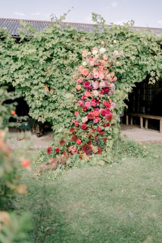 Image 6 of the wedding flowers for Just Dahlias's wedding at 