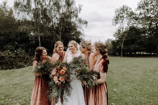 Image 19 of the wedding flowers for Lauren & Ky's wedding at The Oak Tree of Peover