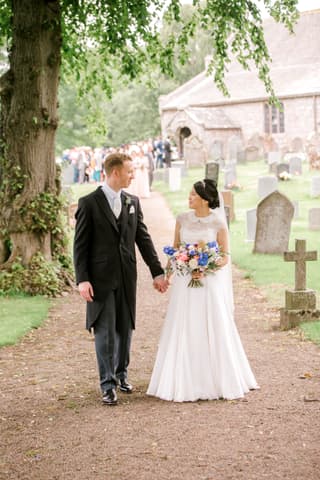 Image 6 of the wedding flowers for Sinitta & Carl's wedding at St Michael’s, Barton & Another Place Hotel, Ullswater